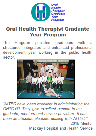 Oral Health Therapist Graduate Year Program
