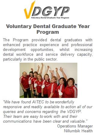 Voluntary Dental Graduate Year Program